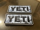 NEW Pair Of 2 - 2025 Blue Camo YETI Stickers   NEW