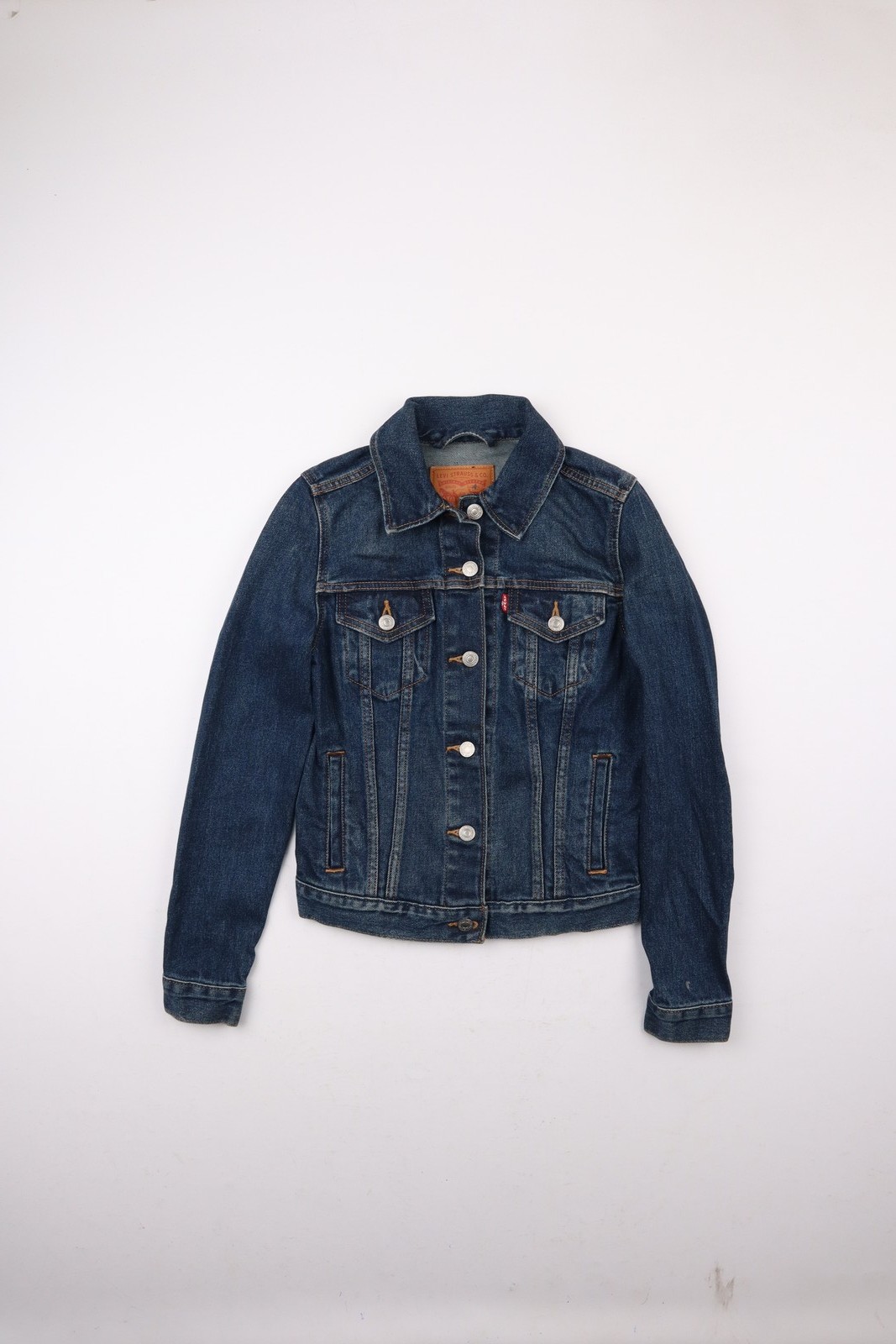 Women's Levi's Mid-Length Blue Basic Jacket Jacke… - image 1