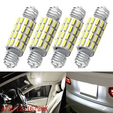 AUXITO 39MM-42MM 578 211-2 LED Interior Bulb Dome Map Light White 2/10X