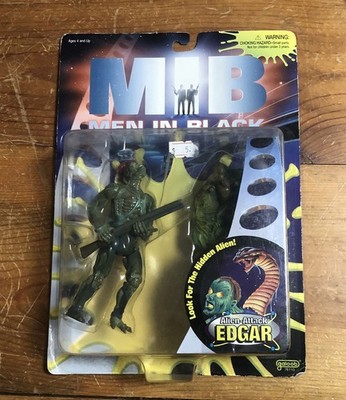 MEN IN BLACK Vintage Alien Attack Edgar MIB Action Figure Sealed Galoob 1997