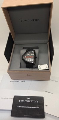 Hamilton Ventura Elvis 80 Auto Black PVD Swiss Automatic Men's Watch
