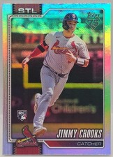 2026 Topps Series 1 - Jimmy Crooks III #73 Rainbow Foil Cardinals 