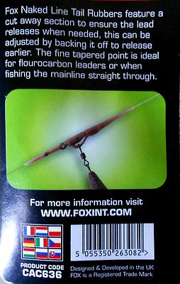 50 Pezzi Di Gomma Coda Cono Tubo Accessori Pesca - Foto 8