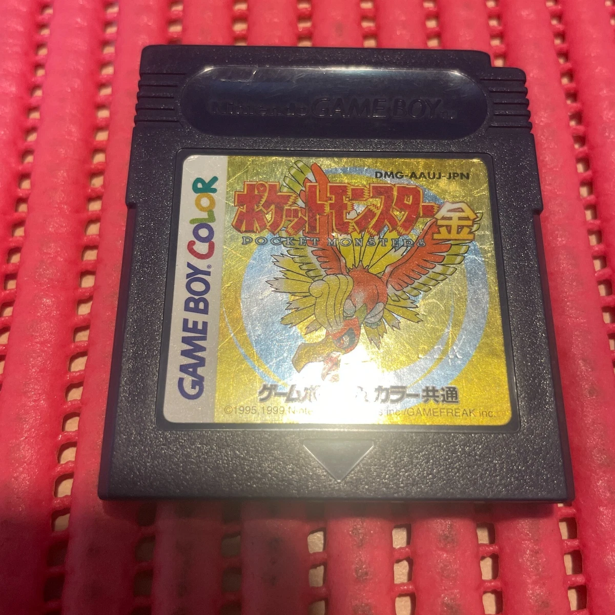 Pokémon Crystal Japonês Original Game Boy Gameboy Color Advance GBC GBA