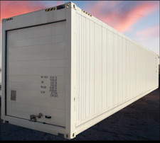 New 40ft HC Reefer Container with Roll-Up Door–One Trip-for Sale Across the USA