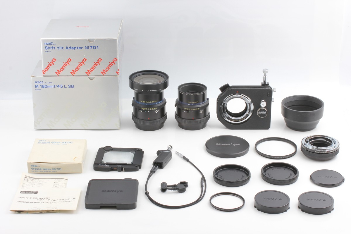 RARE [Top MINT] Mamiya M 75 180mm F4.5 L SB Lens Tilt Shift 