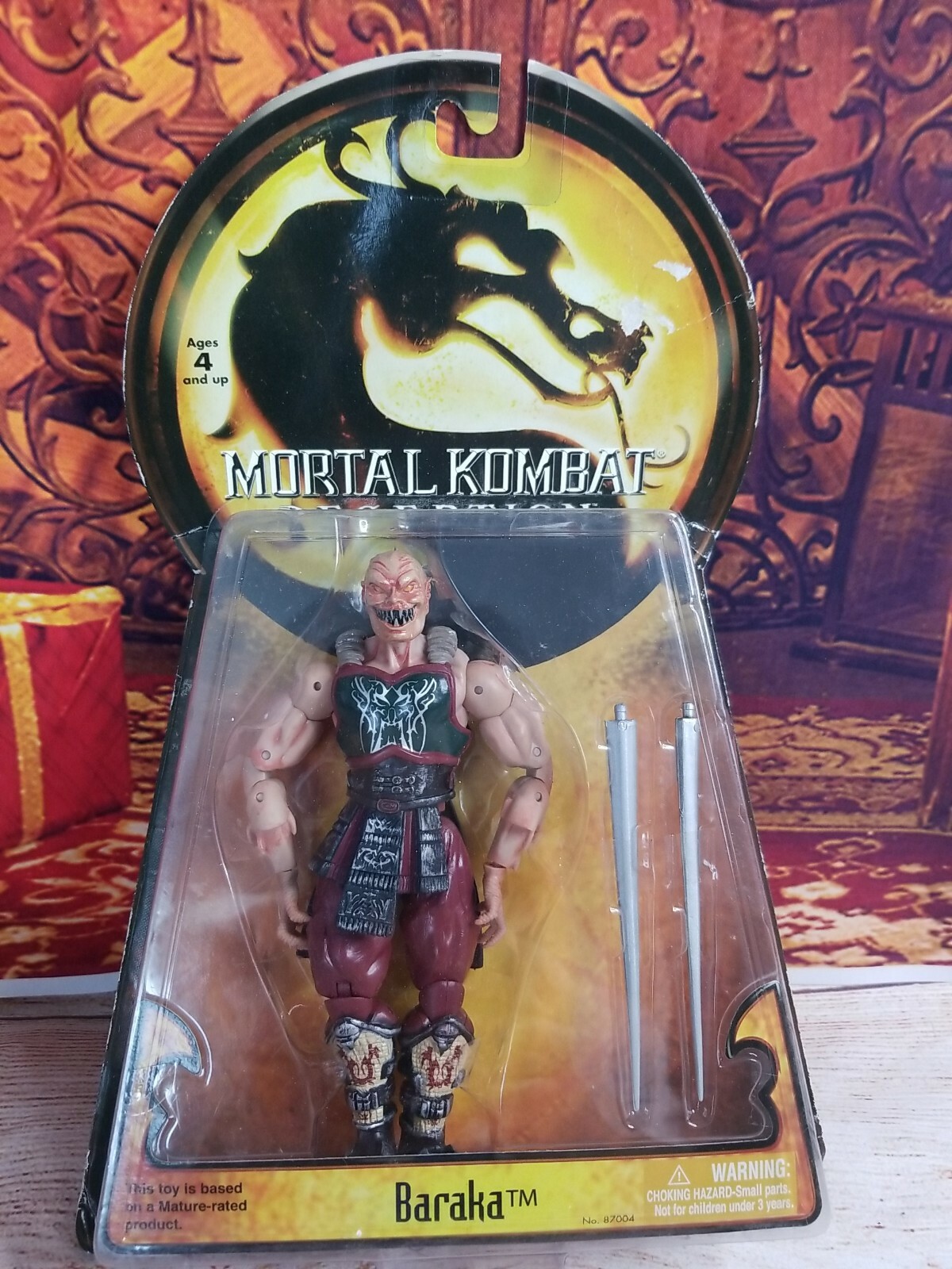mortal kombat baraka action figure