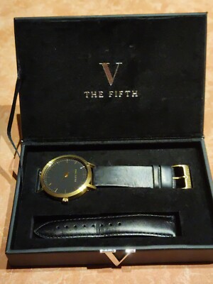 The Fifth Watch - Edle Herren Luxusuhr - The 5th Original - Minimalistisch
