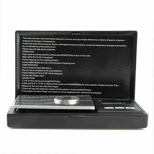 Digital Pocket Scale 1000g x 0.1g Portable Weight Jewelry Gram Coin Herb Gold - Picture 13 of 14