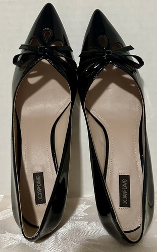 Women's Joan & David Dagardner Kitten Heels Black Pumps Size 8 New - Picture 3 of 7