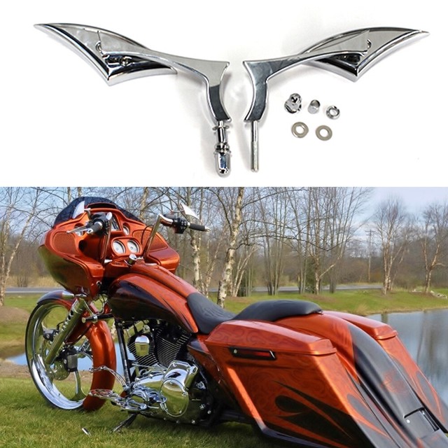 2014 Harley Davidson Street Glide Touring OEM Mirrors Right Left