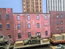 TRACKSIDEFLATS #114b   HO scale backside #11