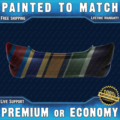 NEW Painted To Match Rear Bumper Replacement for 2012-2017 Hyundai Accent Sedan
