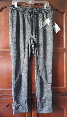 ECKO FUNCTION Jogger Sweatpants Gray Straight Leg Elastic Waist Men's M 33x30.5