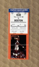 Apr 20 1989 New York Knicks Vs Boston Celtics Ticket Stub