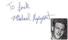 Michael Rapaport Signed Auto 3x5 Index Card Deep Blue Sea