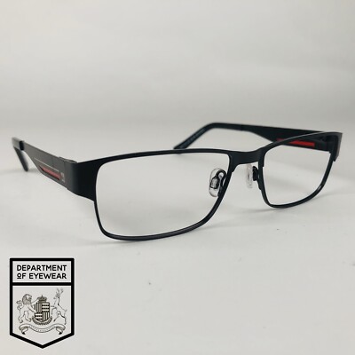 QUICKSILVER Brille SCHWARZ RECHTECKIG Brillengestell MOD: 25440683