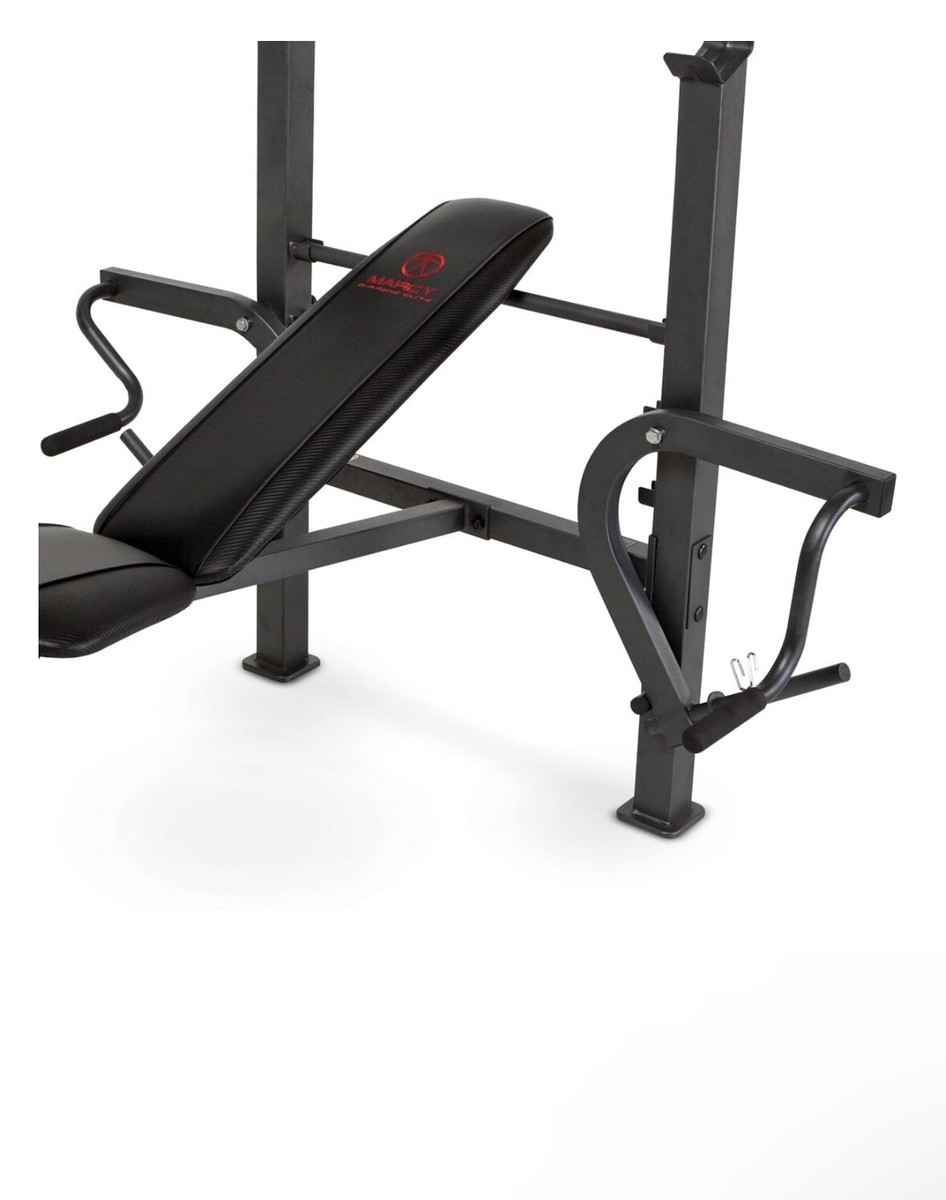 Marcy Diamond Elite MD-389 Leg Developer Preacher Curl Standard Weight Bench