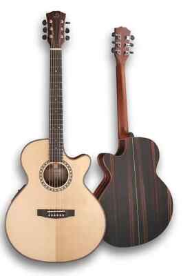Dowina Bordeaux GACE -DS + L.R.Baggs SPE Electro-Acoustic Guita Made in Slovakia