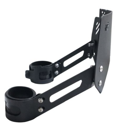BLACK METAL VISOR FIT FOR ROYAL ENFIELD BEAR 650 - Picture 2 of 4