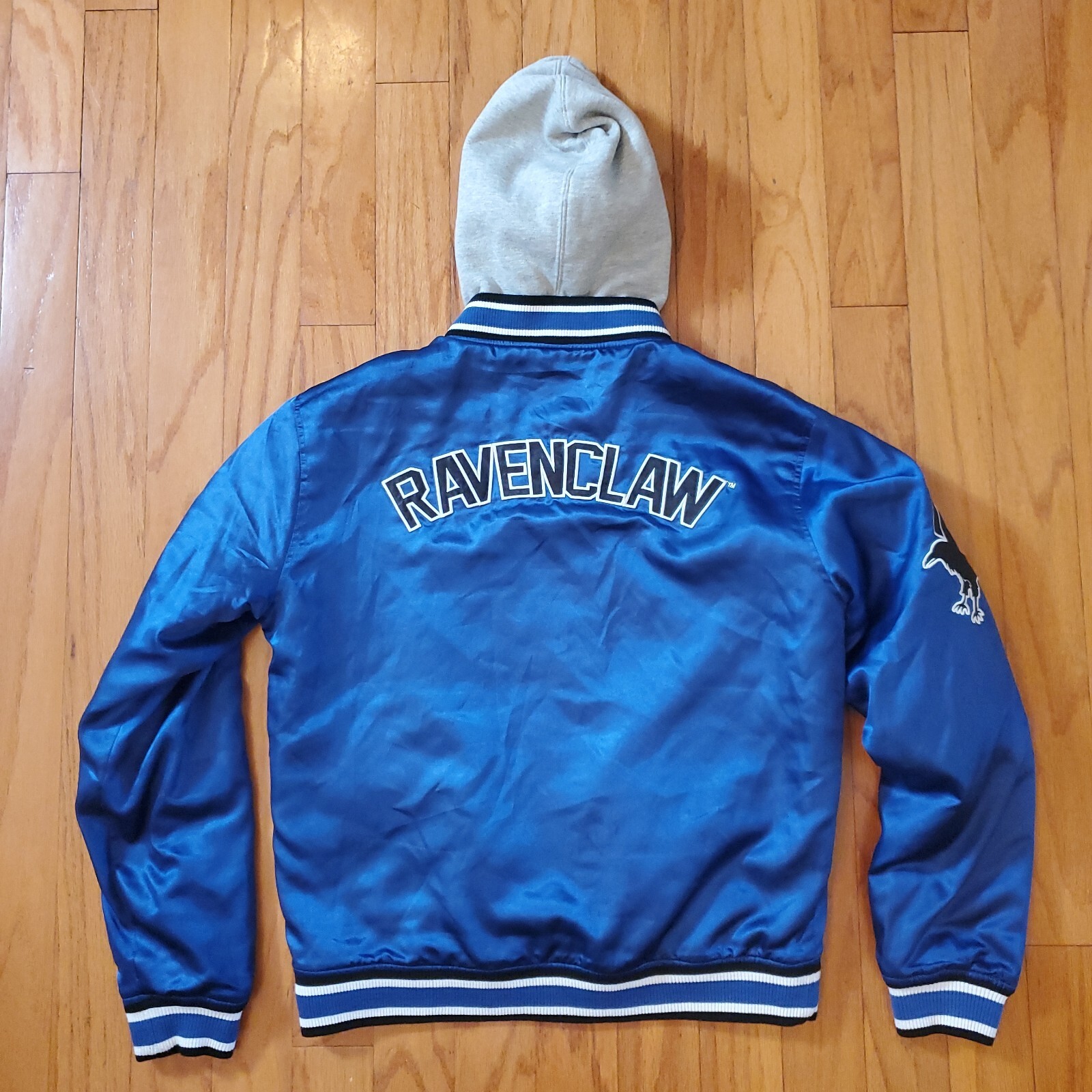 Harry Potter Ravenclaw Jacket Men Medium Snap Button … Gem