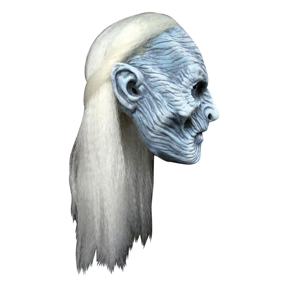 Game of Thrones: White Walker Mask Officially Licensed HBO Costume GOT Overhead - Image 4 of 4