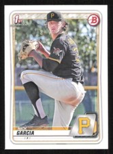 2020 Bowman Draft NICK GARCIA 1st Year Baseball card PITTSBURGH PIRATES #90