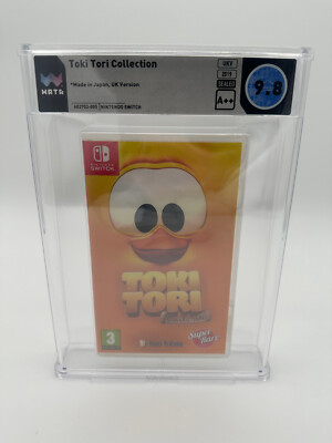 Toki Tori Collection Nintendo Switch Super Rare Game #19 WATA 9.8 A++ NEU Rare