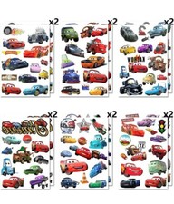 12 Sheets Car Tattoos for Kids - Race Car Party Favors,Truck Birthday Decoration