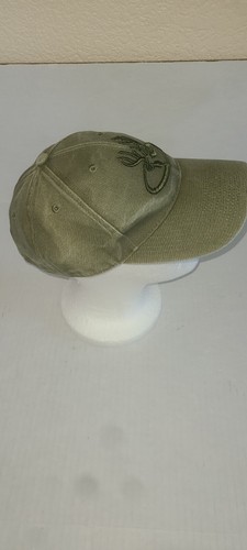 Primos Hat Cap Adjustable Strapback Green Canvas Look Sample - Picture 2 of 6