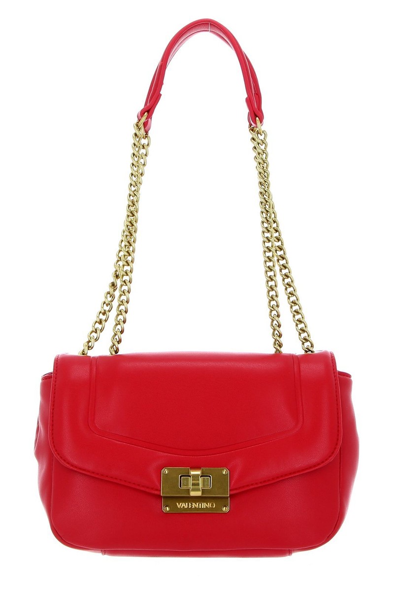VALENTINO Dam Satchel Umhängetasche Rosso Rot