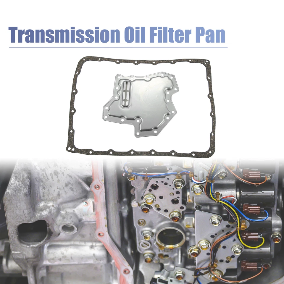  Paquete (1) Kit de junta de cárter de aceite de filtro de transmisión para Nissan para Infiniti Q50 Q60 Foto 3 de 4