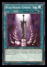 Yugioh Wicked-Breaking Flamberge #SBLS-EN041 Speed Duel: Arena of Lost Souls LP