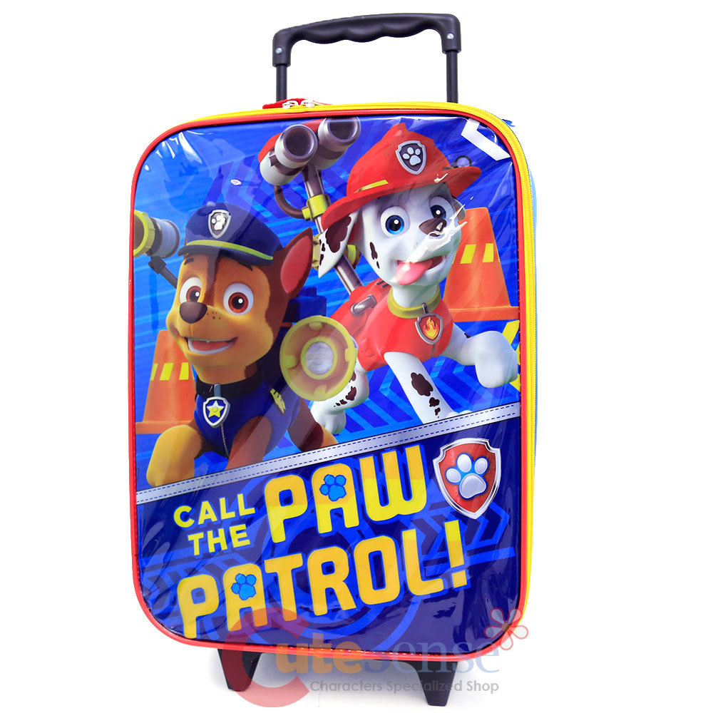 paw patrol luggage bag
