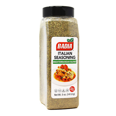 Badia Italian Seasoning - Mediterranean Blend, 5 Oz for Authentic Flavor