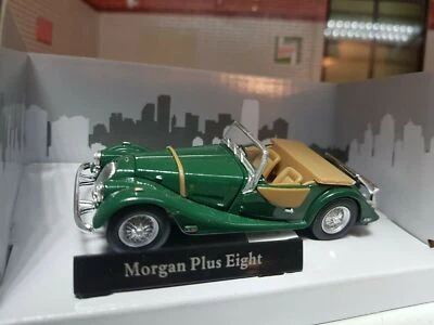 1:43 Scale 1968 Green Morgan 3.5 Rover V8 Plus +8 Diecast Model Car