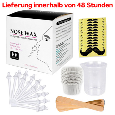 Nasenhaar Wachs Nose Wax Kit Haarentfernung Set Für Männer Und Frauen 100 G Nase