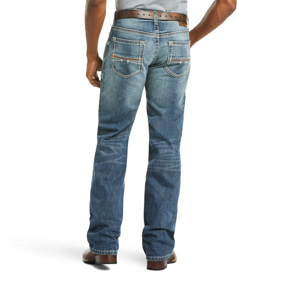 Ariat Men's M4 Durango Boot Cut Relaxed Fit Denim Jeans-10017511
