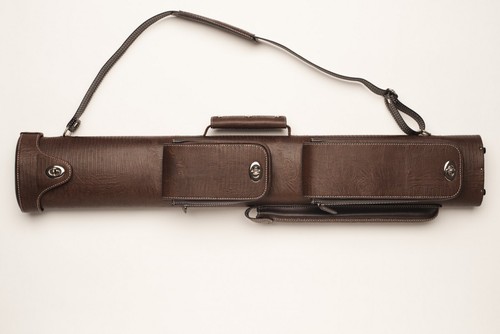 Köcher 'Hustler Brown' 2/4,Queuetasche,Koffer f. Köh,Cuecase - Bild 2 von 4