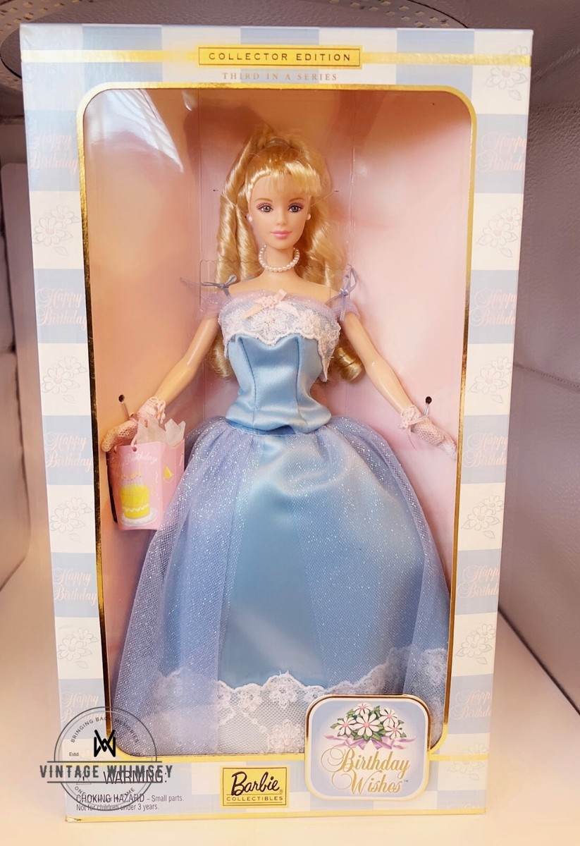 Barbie Birthday Wishes Doll Collector 2001 74299284342| eBay