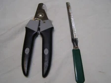 Used JW Pet Company Dog Nail Clippers / Trimmers & Safari Dog Claw File