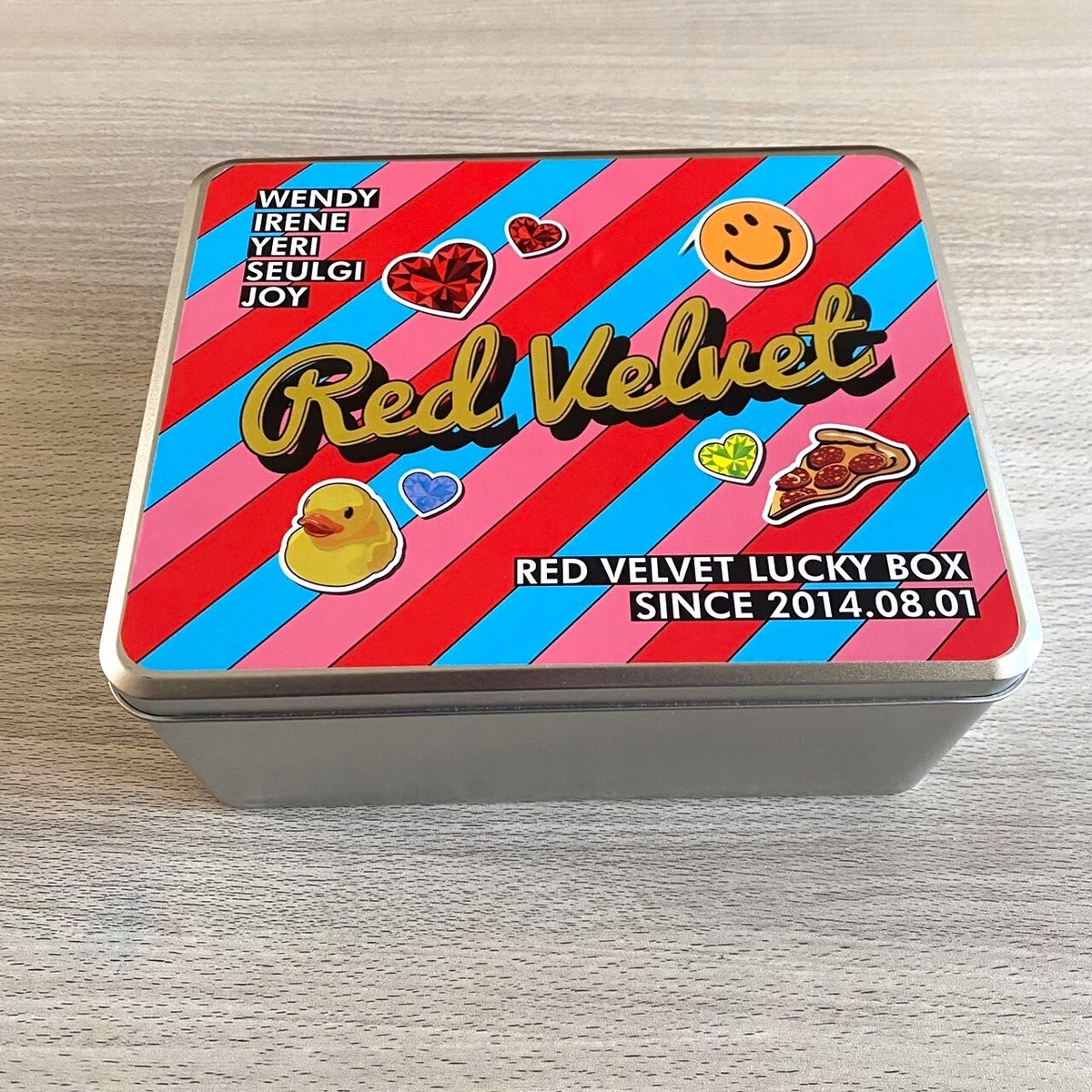 Red Velvet LUCKY BOX 2018 autographed signed perfect velvet album