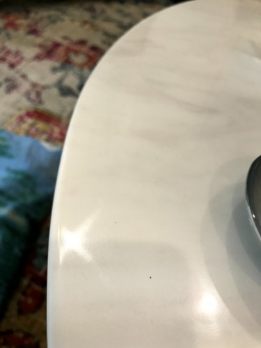 Country Road Made in Germany silver glass ripple effect trinket jewellery dish - Picture 4 of 5