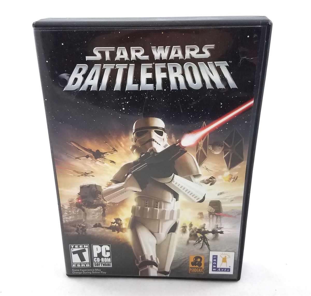 Star Wars Battlefront PC Video Game Software Complete CDs and