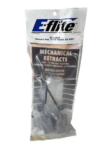 E-Flite EFL4515 Retract Set: AT-6 Texan 25 ARF Mechanical Retracts .15 To .40