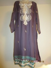 STITCHED SHIRT-GALA DESIGN PUNJABI -SPECIALLY EMBROIDERED CHIFFON 17-28 