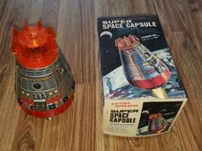 Vintage 1963 Super Space Capsule Battery Operated Japan