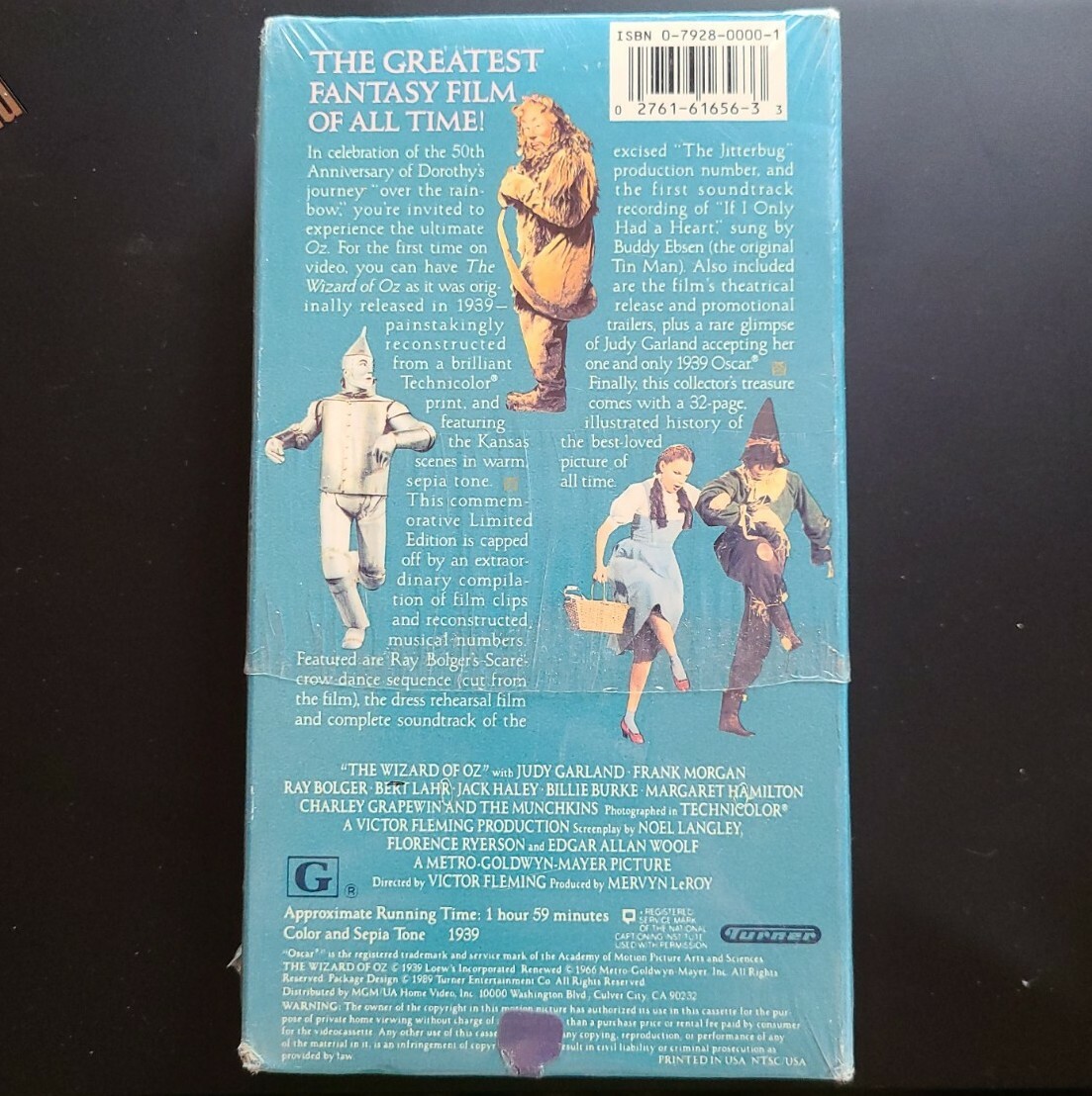 New Sealed The Wizard of Oz (VHS, 2008, 50th Anniversary