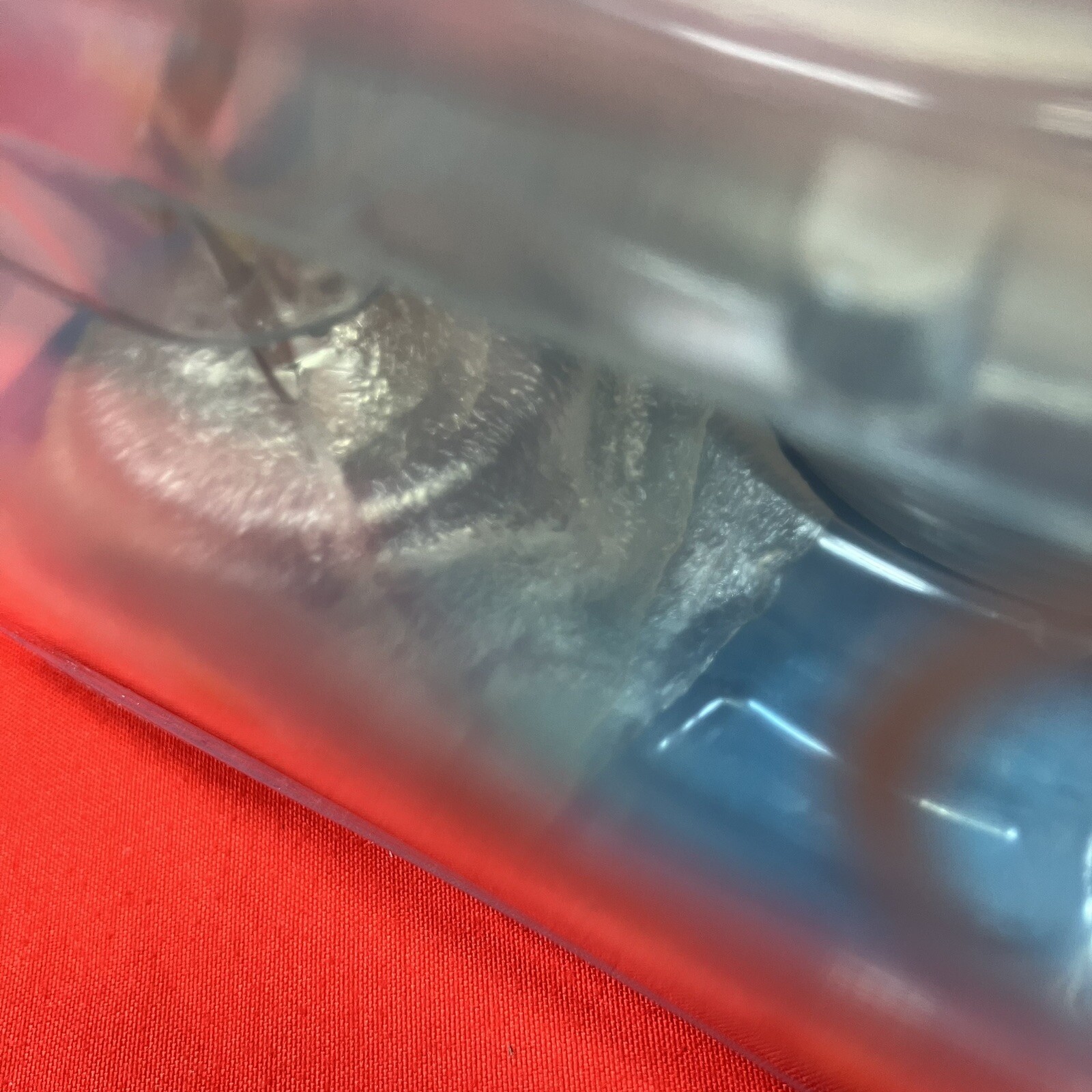 3 - Glade Clean Linen Scented Essential Oil Wax Candles / Glass Holder / Melted thumbnail 11