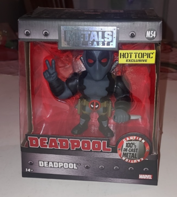 2016 JADATOYS MARVEL METALS DIECAST DEADPOOL HOT TOPIC EXCLUSIVE